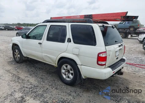 2002 Nissan Pathfinder Se from USA, damaged, VIN JN8DR09X42W658450